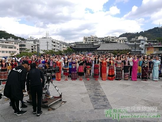 電視劇《召存信》在普洱民族團結(jié)園取景 電視劇《召存信》在普洱民族團結(jié)園取景